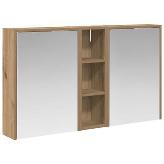 vidaXL Juego De Muebles De Ba&ntilde;o 3 Pcs 106 X 16 X 62,5 Cm Vidaxl