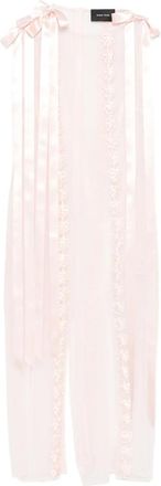Simone Rocha Ribbon-trimmed Sleeveless Midi Dress
