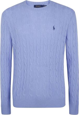 Polo Ralph Lauren Long Sleeve Pullover - Heren - Ronde hals truien - Blauw - L - Truien & Vesten