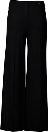 Marc Cain Broeken, Dames, Zwart, M, Winder Wide Broeken