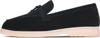 Cesare Gaspari Winter Loafers Aemilia - Zwart - Dames - Loafers - Zwart - 40 EU - Wol - Schoenen