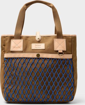 Barbour X Paul Smith Paul Smith x Barbour wax canvas tote
