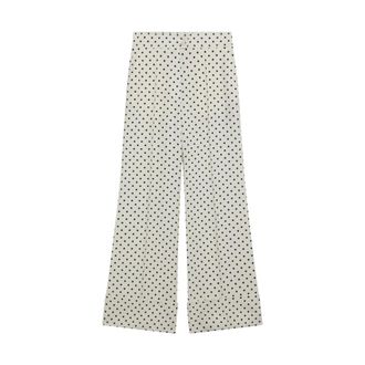 Valentino Garavani Wide Trousers, female, Multicolor, Size: XS Wide Trousers