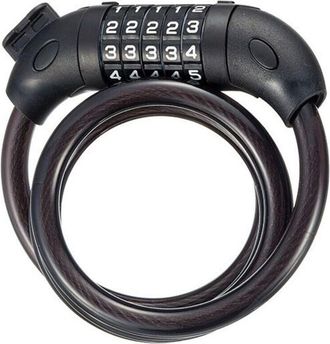 OEM Cable De Candado De Combinaci&oacute;n De 5 D&iacute;gitos De Alta Resistencia Con Soporte De Montaje Para Bicicletas De Carretera Y De Monta&ntilde;a