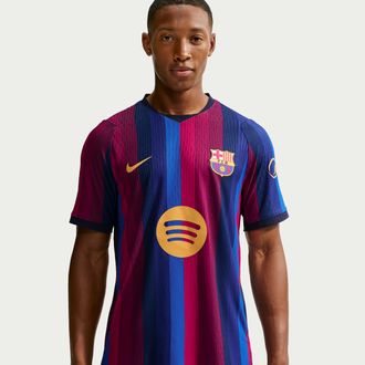 Nike FC Barcelona 2026/27 Match Home Nike Mens Aero-FIT Soccer Authentic Jersey in Red | II2709-683
