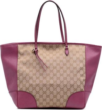 Gucci Borsa tote Bree in tela GG 2016-2025 - Viola