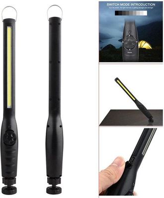 OEM L&aacute;mpara De Inspecci&oacute;n Led Recargable Cob, De Larga Duraci&oacute;n, Port&aacute;til Y Regulable, Con Im&aacute;n En La Base, Para Iluminaci&oacute;n De Emergencia, 1 Unidad