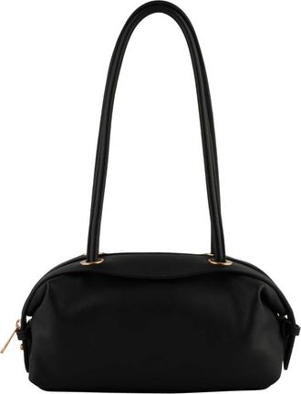 Pourchet Tassen, Dames, Zwart, ONE Size, Leer, Tempo Schoudertas