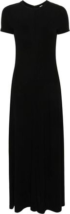 Toteme Fluid jersey maxi dress - women - Spandex/Elastane/Viscose - S - Black