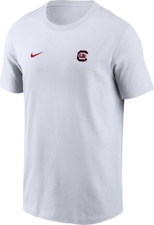Nike Mens College Legend (South Carolina Gamecocks) Short-Sleeve T-Shirt in White | M21283P642SCAR-WHT