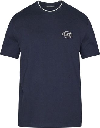 Emporio Armani Emporio Armani Ea7, Hombre, Camisetas, Azul, Talla: S