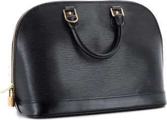 Louis Vuitton Vintage Alma Handbag Epi Leather PM satchel - Zwart