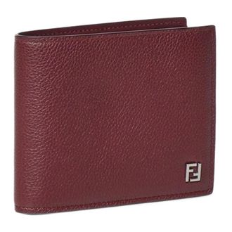 Fendi Cartera plegable con monedero Araya - Accessories - Hombre - Rojo - ONE SIZE