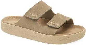 Veja Etna Slide Sandal in Taupe Almond at Nordstrom, Size 36