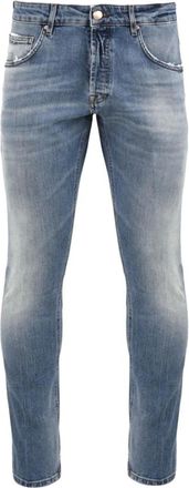 Don the Fuller Heren, Jeans, Blauw, Maat: W36 Katoen