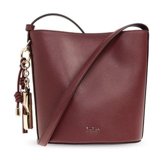 Furla Cross Body Bags, female, Red, Size: ONE SIZE Roxie Mini Shoulder Bag