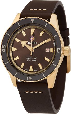 Rado Captain Cook Automatic Brown Dial Mens Watch R32504306