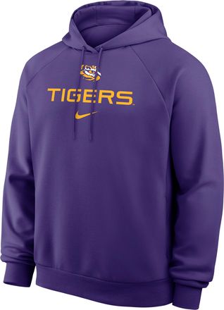 Nike LSU Premium Performance Nike Mens Dri-FIT College Pullover Hoodie in Purple | 03EJ51LLSN-YT6