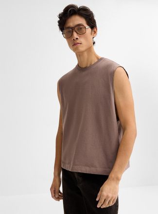 Le 31 Mens Solid muscle Tee Shirt Comfort fit