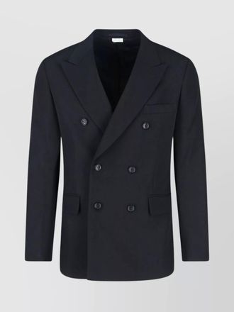 Comme Des Gar&ccedil;ons double breasted blazer notched lapels