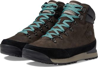 The North Face Mens Back-To-Berkeley IV Leather Wp Fashion Boot, Demitasse Brown/Tnf Black, 11.5