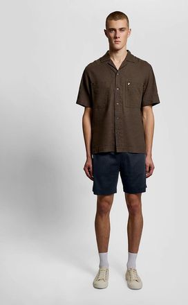 Lyle & Scott Lyle And Scott Mens Interlock Sweat Shorts - Navy - Size: 39/38/32