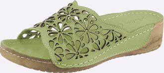 Andrea Conti Pantolette ANDREA CONTI, Damen, Gr. 36, apfel, Glattleder, Schuhe Pantolette