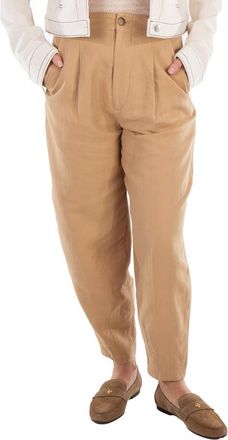 Polo Ralph Lauren Silk Blend Tapered Pants, Size 2