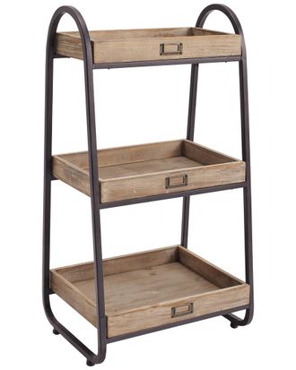 Linon Furniture Linon 3-Tiered Bath Stand