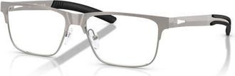 Ferrari 56mm Rectangle optical glasses in Grey at Nordstrom