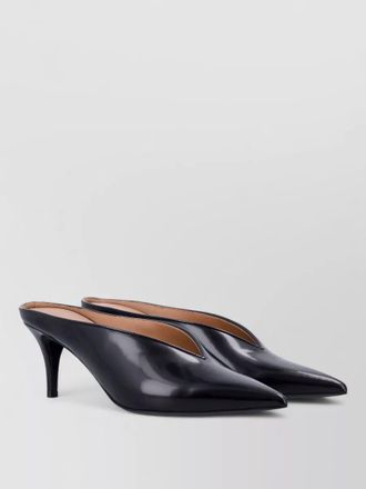 Stella McCartney pointed toe mules 65 vegan leather