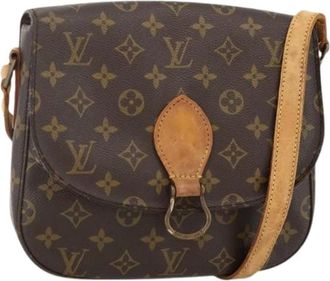 Louis Vuitton Pre-owned Cross Body Bags, female, Brown, Size: ONE SIZE Pre-owned Vintage Monogram Shoulder Bag