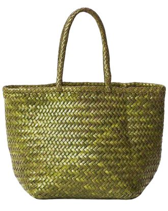 Dragon Diffusion Grace Basket Small Leather Tote