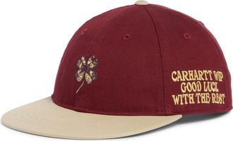 Carhartt Work in Progress Clover Baseball Cap in Marsala/Flare at Nordstrom