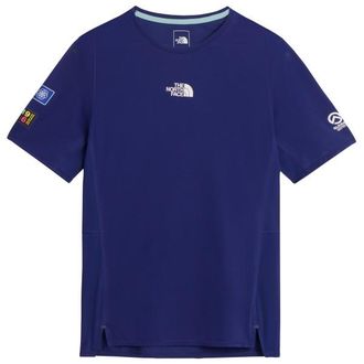 The North Face Summit High Trail S/S Laufshirt f&uuml;r Herren | blau