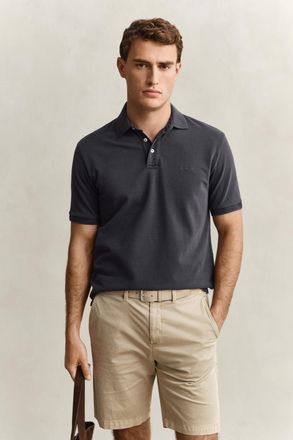 GANT Men Sunfaded Polo Shirt (XXXL) BLACK