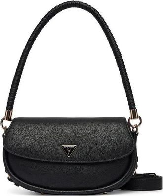 Guess Tassen, Dames, Zwart, ONE Size, Danya Flap Schoudertas