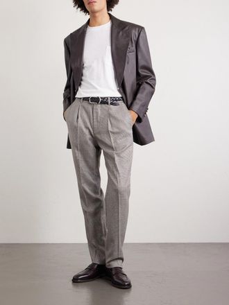 Brunello Cucinelli Linen and Cotton-Blend T-Shirt