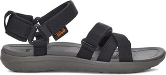 Teva Sanborn Mia Flat Sandalen - Dames - Sandalen - Zwart - 36 EU - Schoenen