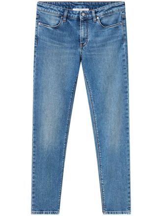 Stella McCartney logo-patch skinny jeans - Blue