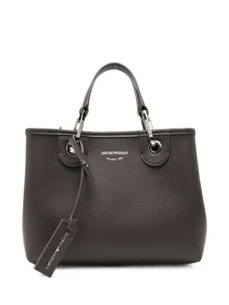 Emporio Armani Handbag Gray Shopping Bag