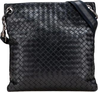 Bottega Veneta Borsa a tracolla in pelle intrecciata Pre-owned - - Pre-owned - Donna - Nero - ONE SIZE