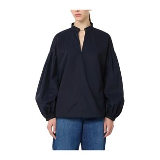 Max Mara Blouses, female, Blue, Size: 2XS Mstginnasta Tunic