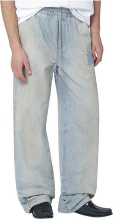 Amiri Jeans, Heren, Blauw, L, Katoen, Relaxed Baggy Jean