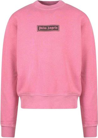 Palm Angels Unisex Volwassenen Logo Sweatshirt (Roze)