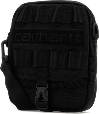 Carhartt Work in Progress Mens Prescott Shoulder Bag Black Fabric