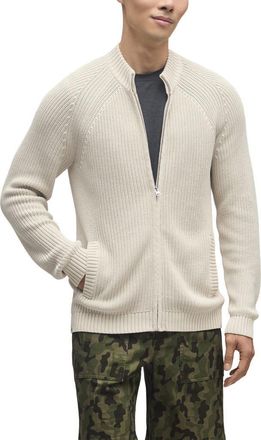 Barefoot Dreams Sunbleach Zip Up Cardigan in Sand Dune at Nordstrom, Size Xx-Large