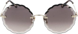 Chlo&eacute; Sonnenbrille Chlo&eacute; Ch0047 S 001 Gold Goldbraun /17/140