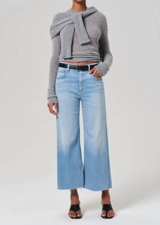 Citizens Of Humanity Lyra Wide Leg Crop Jeans In Belmont