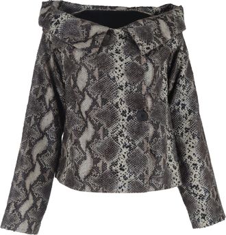 Vivienne Westwood Pre-owned Womens Anglomania Snake Printed Coat in Animal Print - Size EU 44 (Womens)